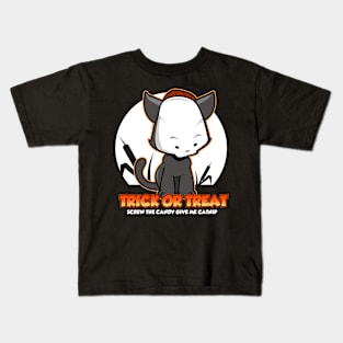 halloween Kitty Kids T-Shirt